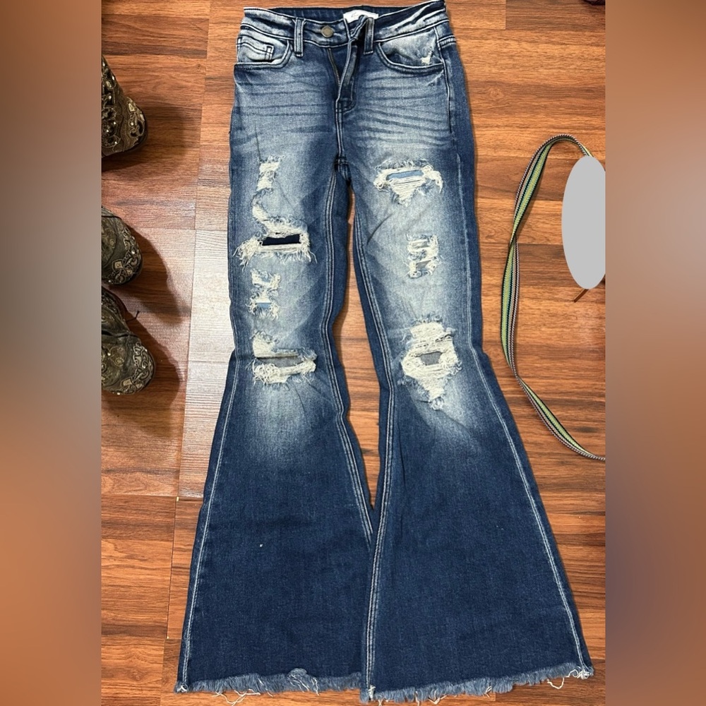 Kancan jeans highrise flare size 23
